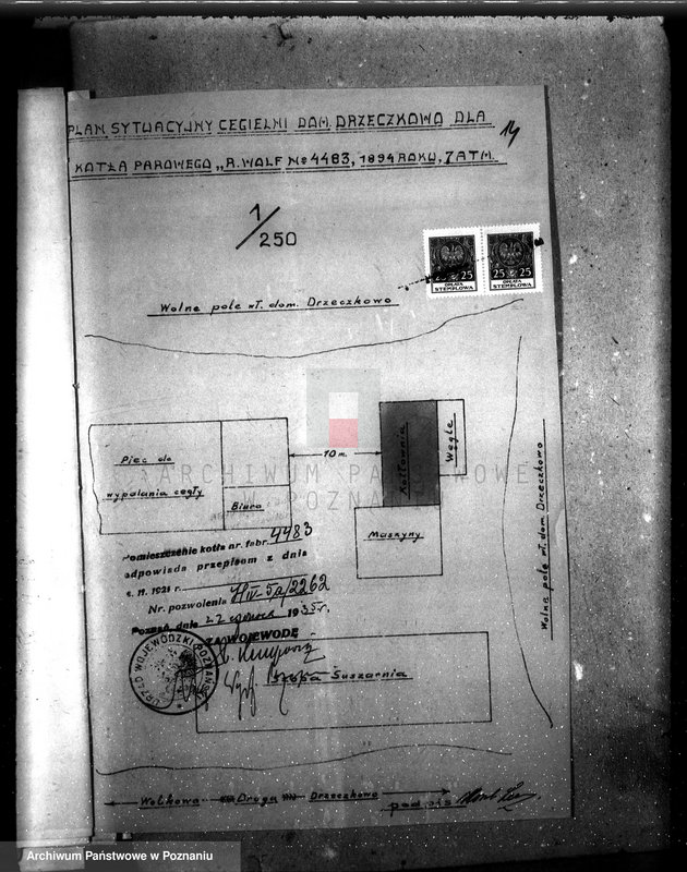 Obraz 19 z jednostki "Majętność Drzeczkowo, pow. leszczyński gospodarstwo rolne i cegielnia nr woj. 2262"