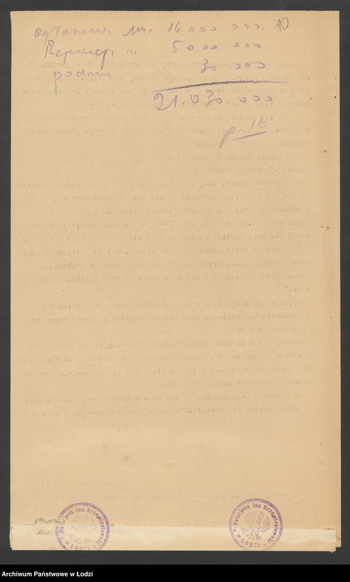 Obraz 12 z jednostki "Grabowiecki, Kantor o Rundberg – sprzedaż towarów włókienniczych"