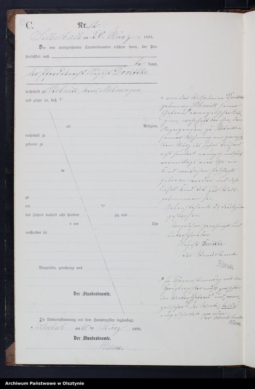 image.from.unit.number "Sterbe-Neben-Register Nr 1 - 45"