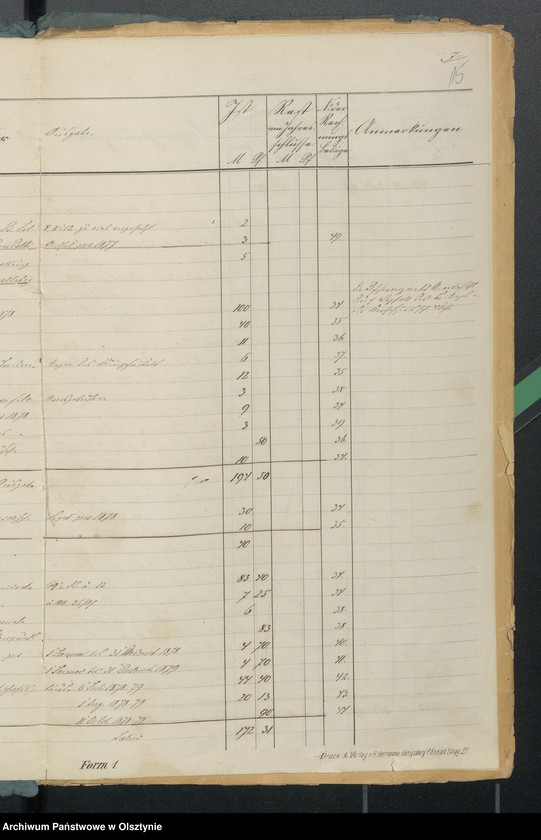 image.from.unit.number "Sourquittensche Kirchen Kassen Rechnung"