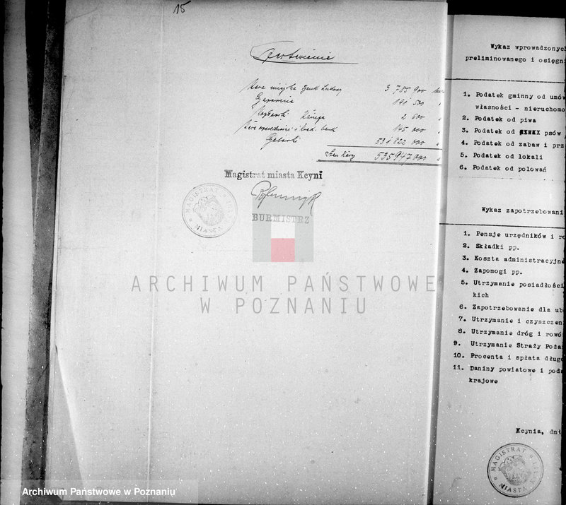 Obraz 19 z jednostki "Podatki komunalne miasta Kcyni"