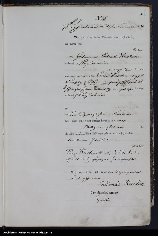 image.from.unit.number "Haupt-Geburts-Register Nr 1 - 12"