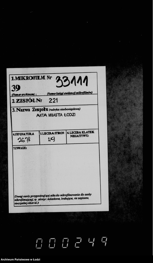 Obraz 2 z jednostki "O revizji gorodskich kass"