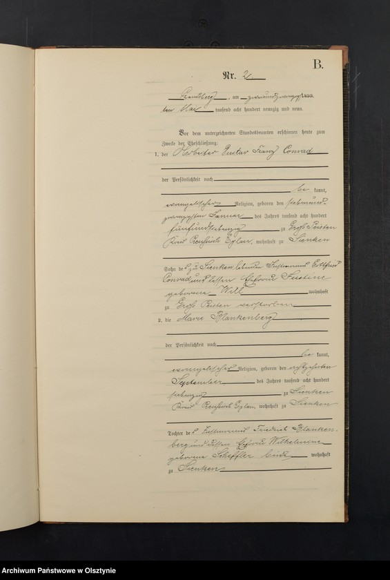 image.from.unit.number "Heiraths-Neben-Register Nr 1 - 11"