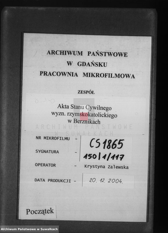 image.from.unit.number "Księga akt urodzeń, małżeństw, zgonów [parafii rzymsko-katolickiej w Berznikach]"