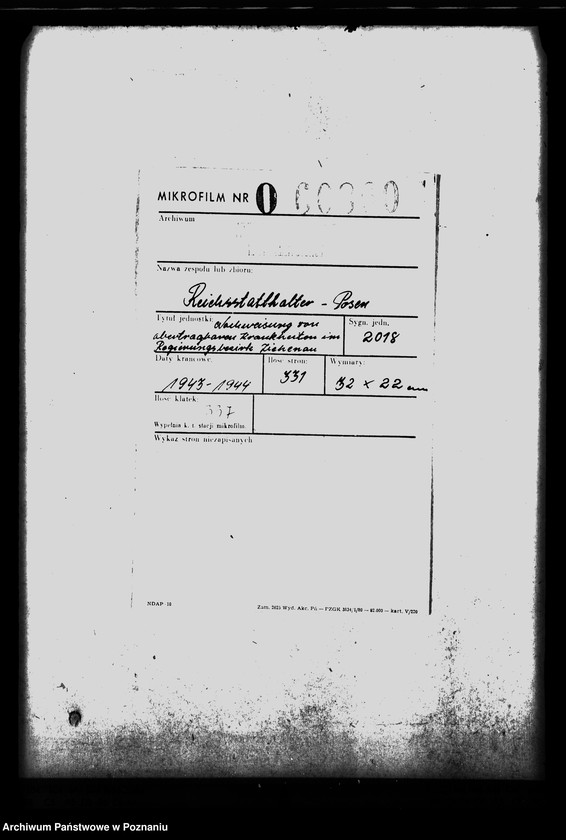 Obraz 2 z jednostki "Nachweisung von übertragbaren Krankheiten im Regierungsbezirk Ziehenau"