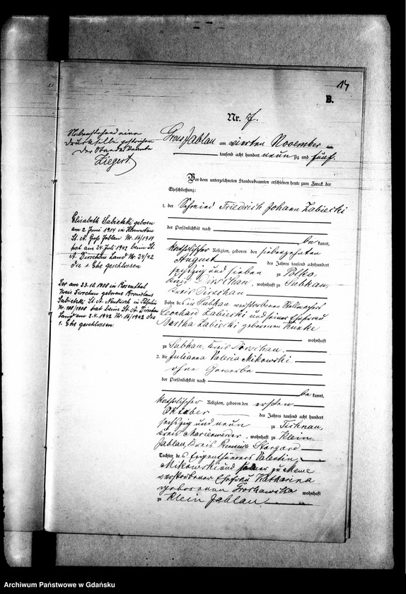 image.from.unit.number "Księga małżeństw"