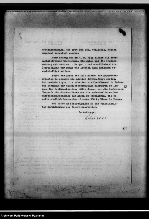 Obraz 12 z jednostki "Gebäude der Spielbühne Margonin."