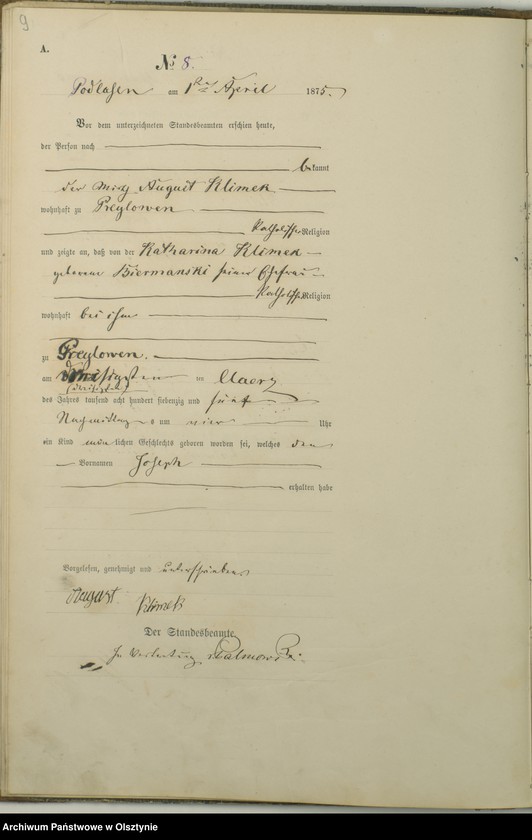 image.from.unit.number "Haupt-Geburts-Register nr 1 - 47"