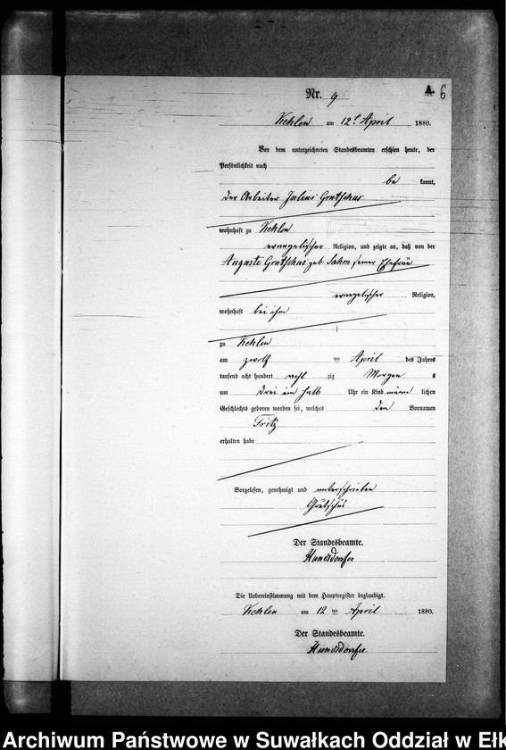 image.from.unit.number "Geburts-Neben-Register des Preussischen Standes-Amtes Kehlen Kreis Angerburg"