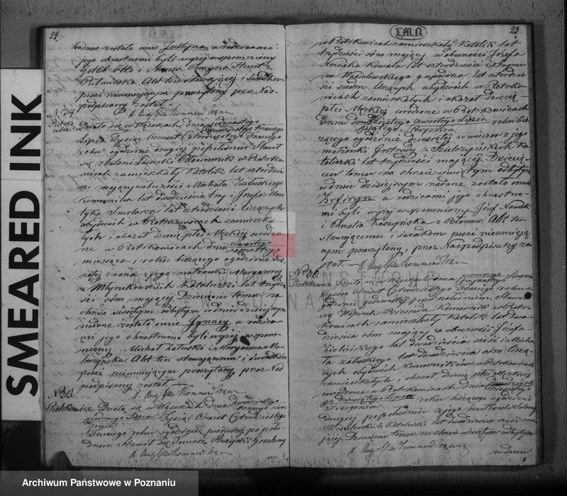 Obraz 14 z jednostki "Księga urodzeń, małżeństw i zgonu"