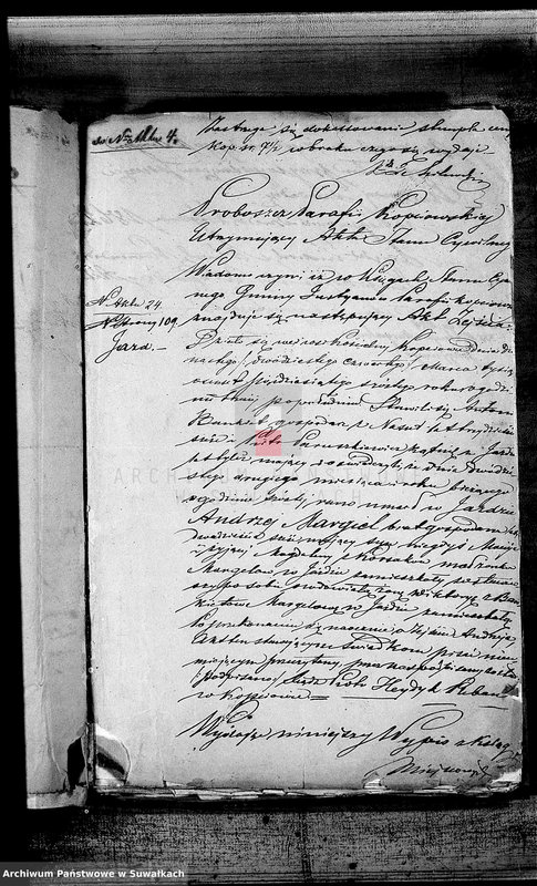 image.from.unit.number "Dowody do akt małżeństw Parafii Lejpuny z roku 1862"