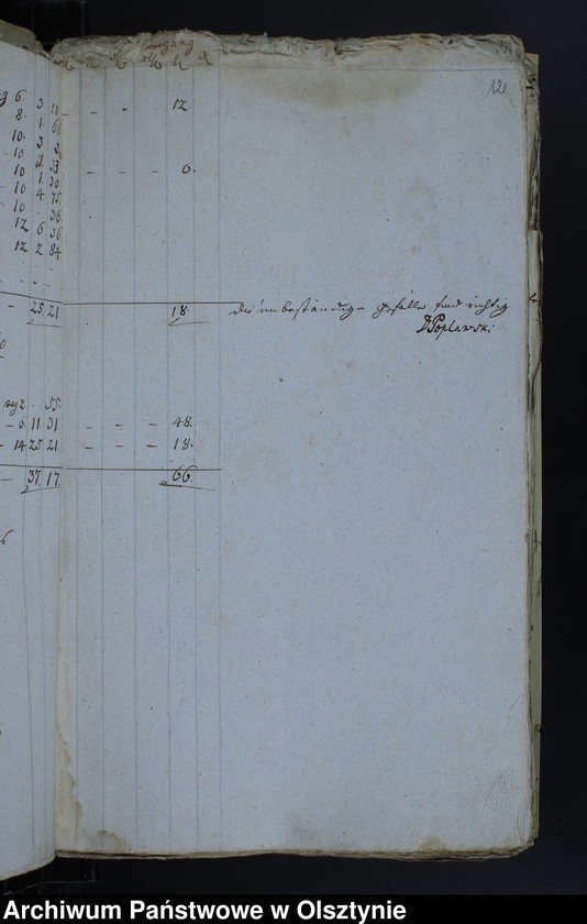 image.from.unit.number "Jahr Kirchen Rechnung der Waltersdorfschen Kirche aller Einnahme und Ausgabe wie auch Bau-Rechnung"