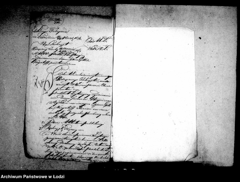 Obraz 10 z jednostki "Akta ławnika czynnego osady fabrycznej Łódki tyczące się udzielanej przez rząd pożyczki tkaczom i prządkom"