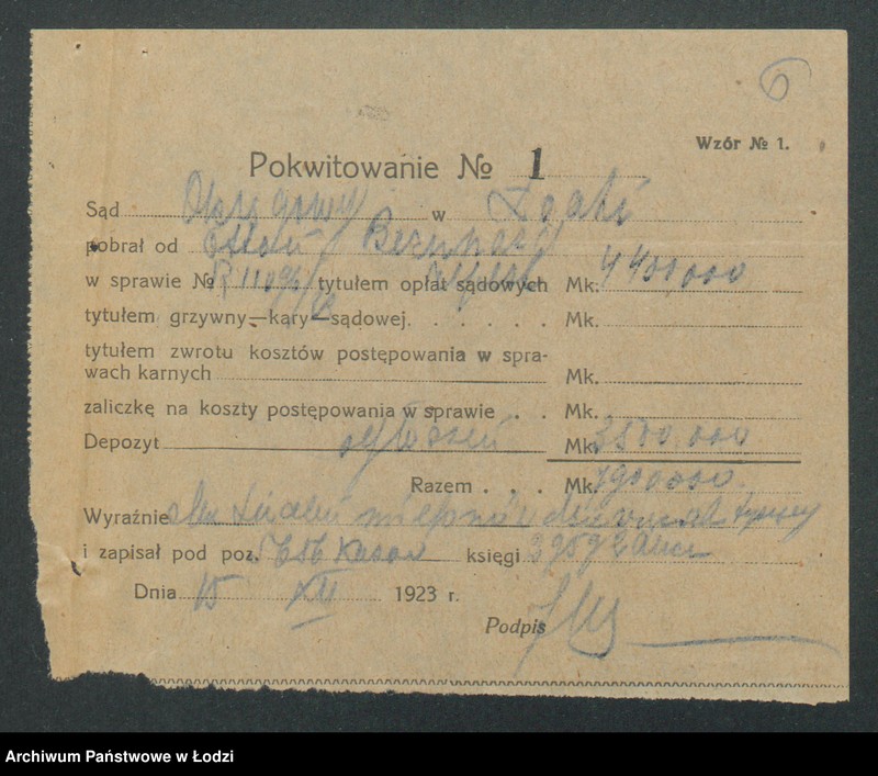 image.from.unit.number "Otton Bernhard – zakład powroźniczy oraz sprzedaż sznurków i linek"