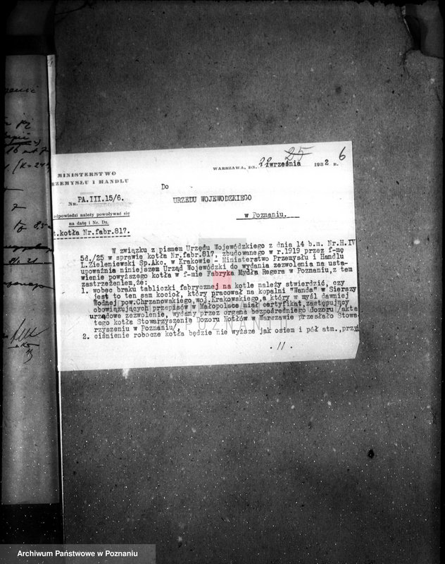 Obraz 10 z jednostki "Fabryka mydła Regera w Poznaniu nr woj. 30982"