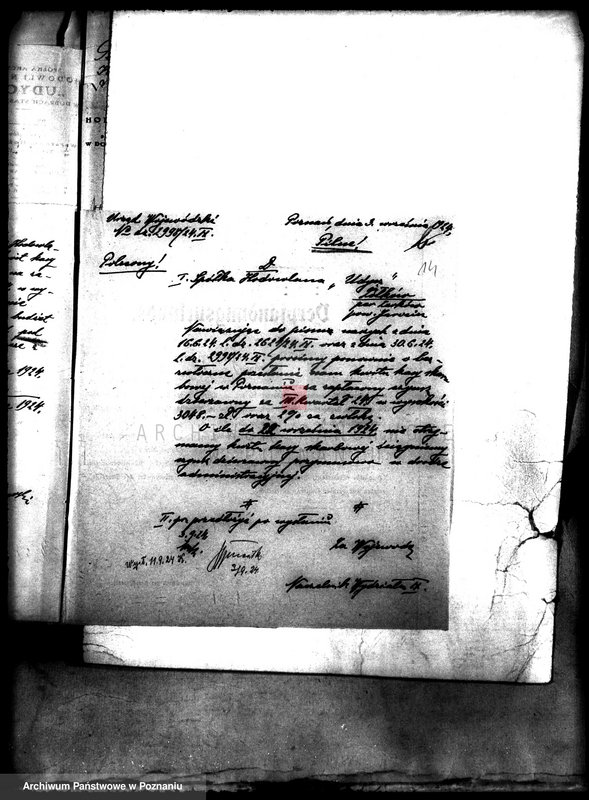 Obraz 18 z jednostki "Spłata czynszu dzierżawnego majątku państwowego Żółków"