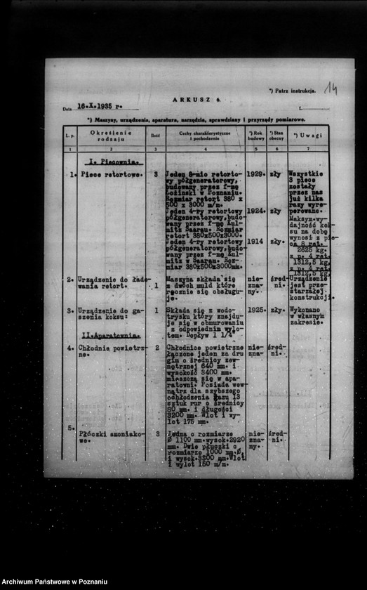 Obraz 18 z jednostki "Kwestionariusz Elektrowni Miejskiej w Rawiczu"