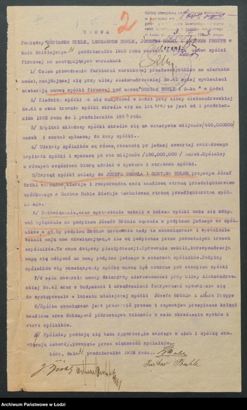 Obraz 5 z jednostki "Gustaw Buhle i S-ka- farbiarnia"