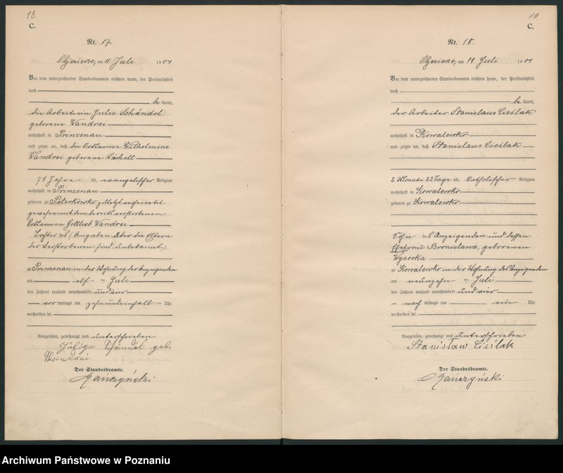 Obraz 12 z jednostki "Sterbe-Haupt-Register"