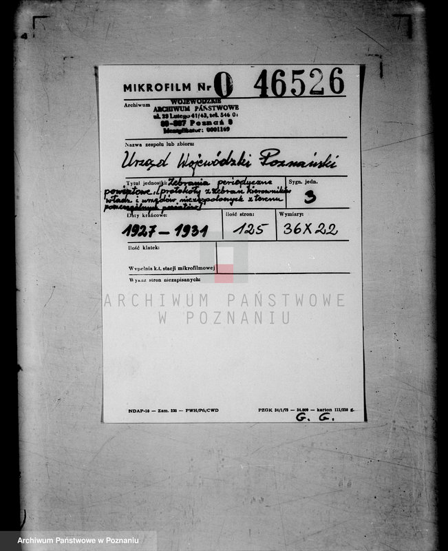 Obraz 2 z jednostki "Zebrania periodyczne powiatowe /protokoły z zebrań kierowników władz i urzędów niezespolonych z terenu poszczególnych powiatów omawiające ogólną sytuację polityczną i społeczno-gospodarczą"