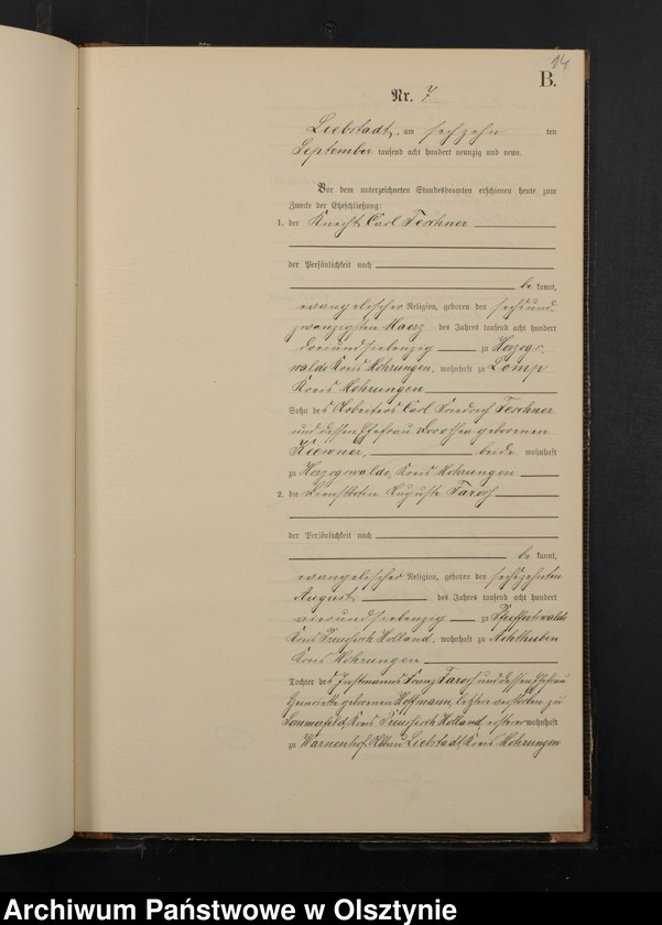 image.from.unit.number "Heiraths-Neben-Register Nr 1 - 18"