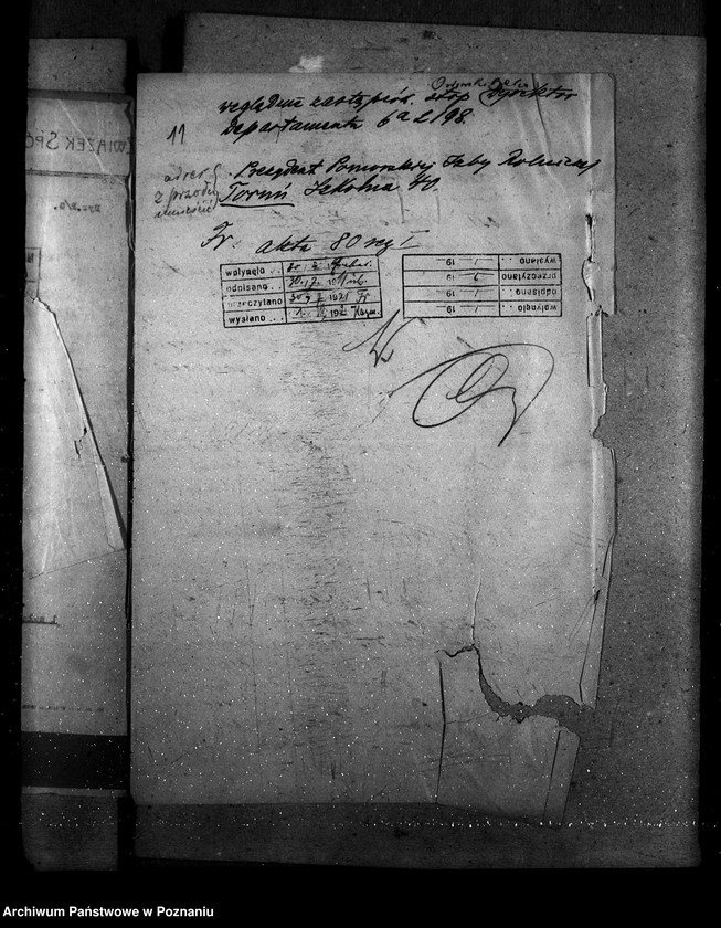 Obraz 15 z jednostki "Sprawy szczegółowo-administracyjne Zaproszenia na zebrania"