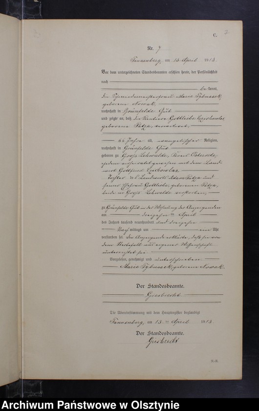 image.from.unit.number "Sterbe-Neben-Register Nr 1 - 35"