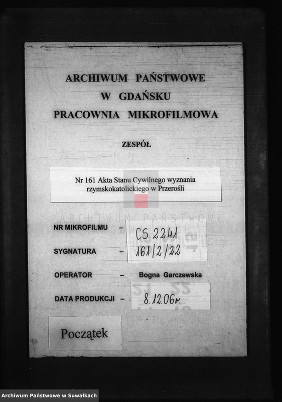 image.from.unit.number "Dokumenty k Aktam brakosočetavšichsja Pržerosl