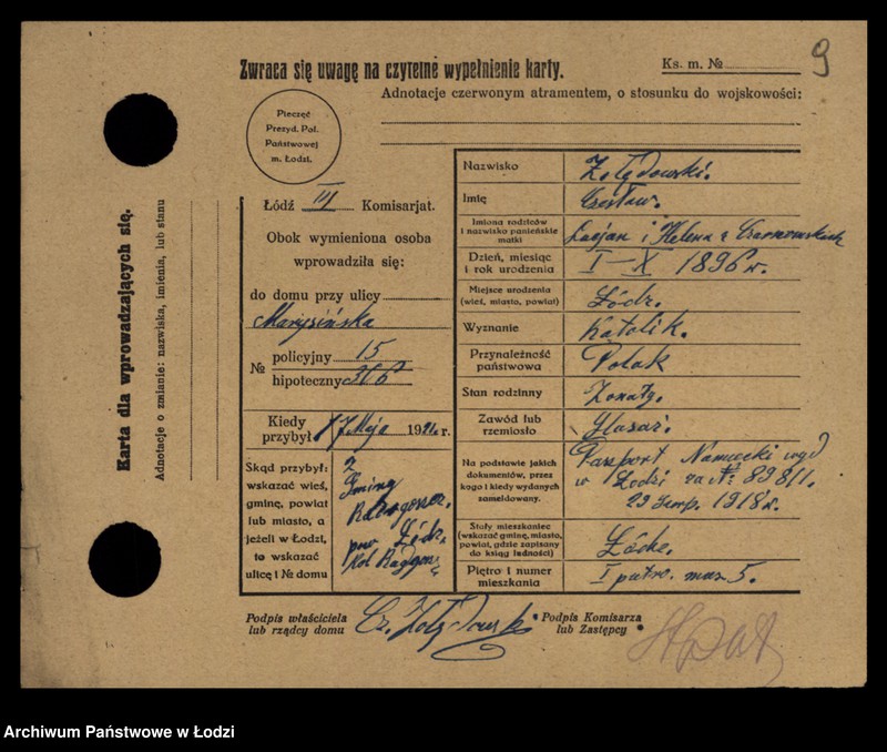 image.from.unit.number "[Spis ludności Łodzi] Zolich - Zontag"