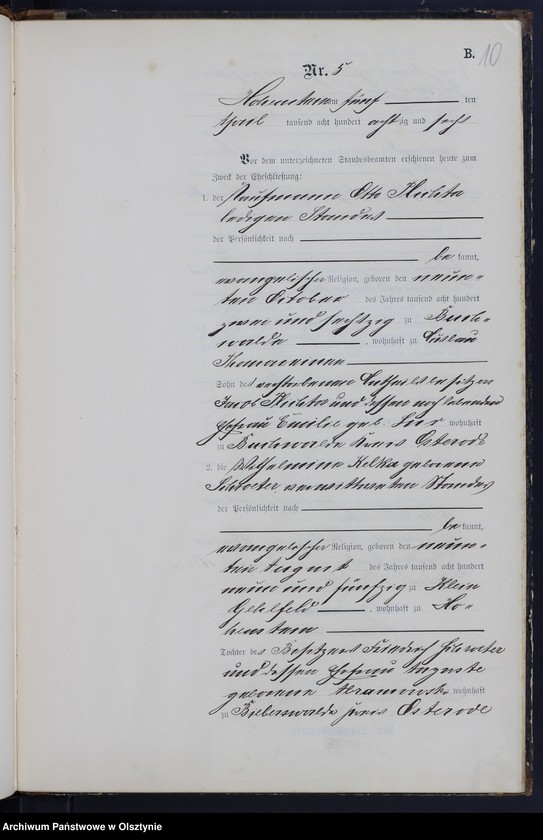 image.from.unit.number "Heiraths-Neben-Register Nr 1 - 17"