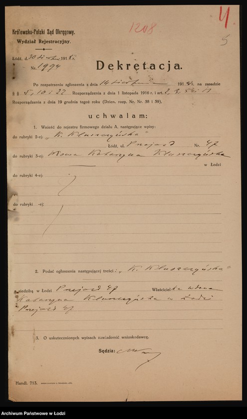 Obraz 7 z jednostki "Katarzyna Kluszczyńska- sprzedaż towarów kolonialnych"