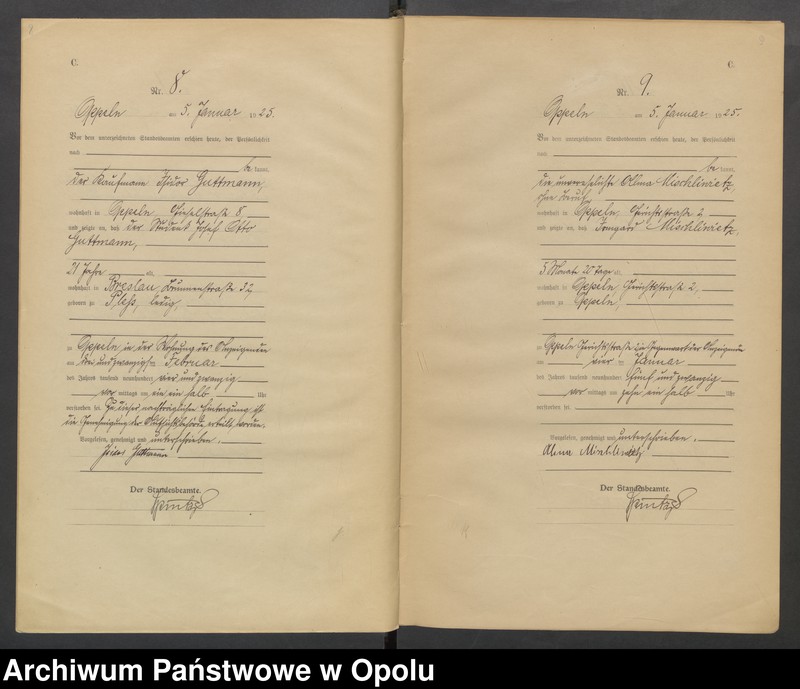 Obraz 7 z jednostki "[Rejestr zgonów] 1925 Tom I Nr 1-449"
