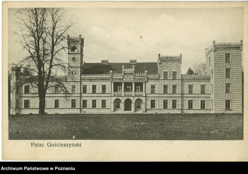 Obraz 1 z jednostki "Gościeszyn - pałac Kurnatowskich"