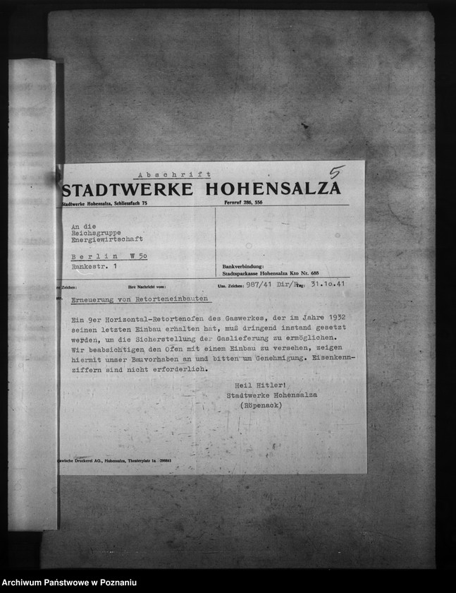 Obraz 9 z jednostki "Gaswerk - Hohensalza (Inowrocław)"