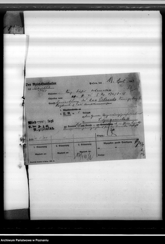 Obraz 11 z jednostki "Osterode, Max - komisarz obwodowy"