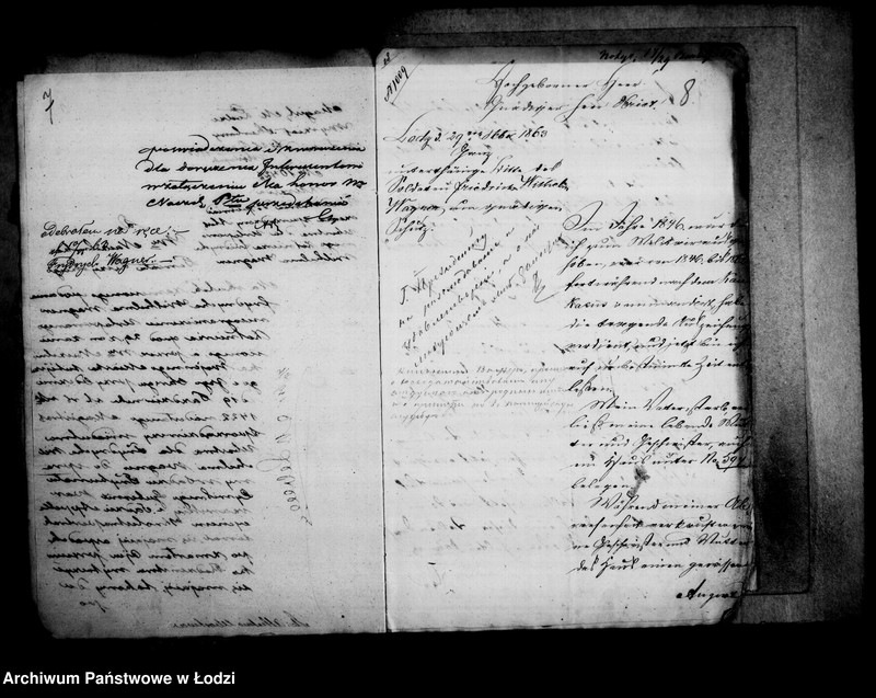 Obraz 10 z jednostki "Akta w przedmiocie attestów ubóstwa"