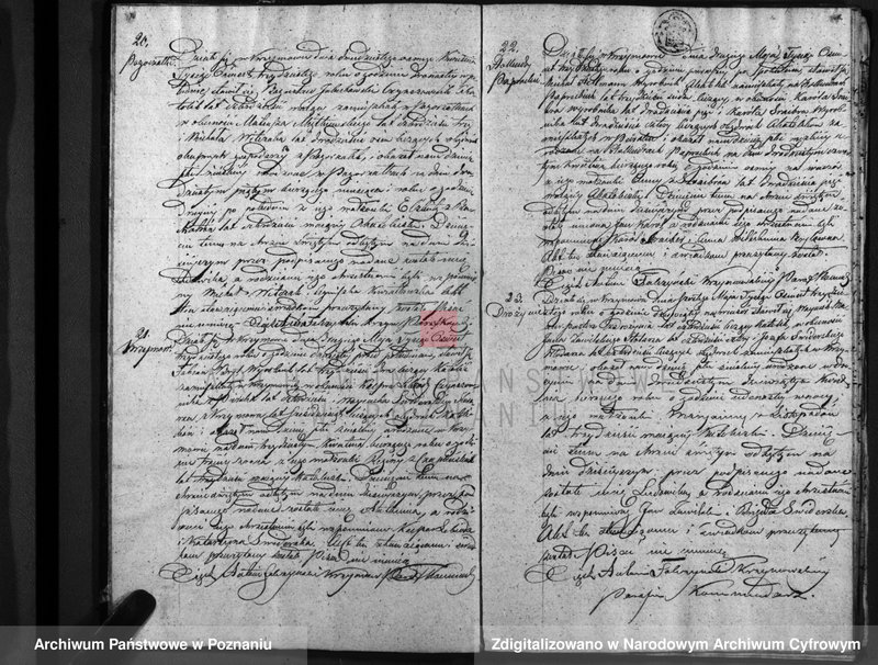 Obraz 9 z jednostki "Akta urodzenia, małżeństwa i zgonu"