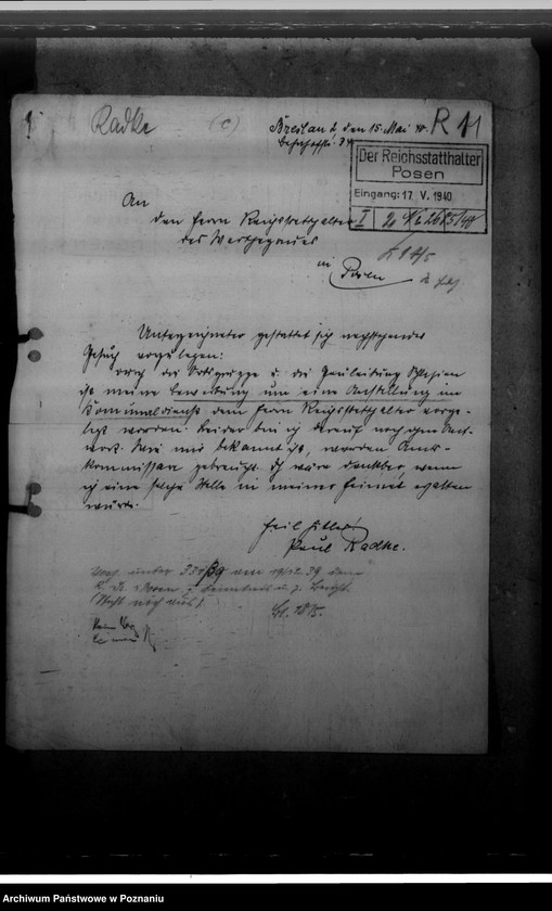 Obraz 5 z jednostki "Bewerbungen um Anstellung im Beamtendienst"