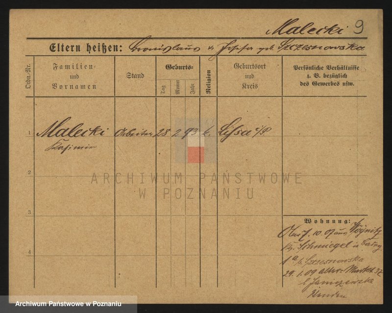 Obraz 10 z jednostki "Małecki - Malgut"