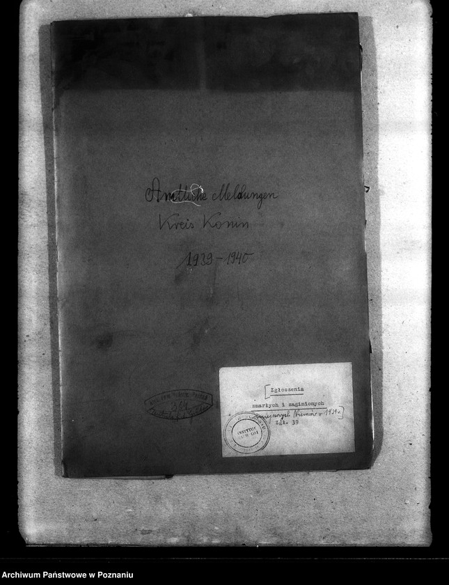 Obraz 4 z jednostki "Amtliche Meldungen Kreis Konin"