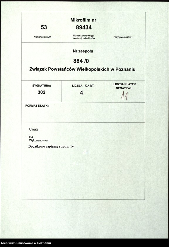 Obraz 10 z jednostki "Pępowo, powiat Gostyń - akta koła."