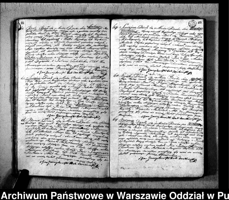 image.from.unit.number "Akta urodzeń, małżeństw i zgonów"