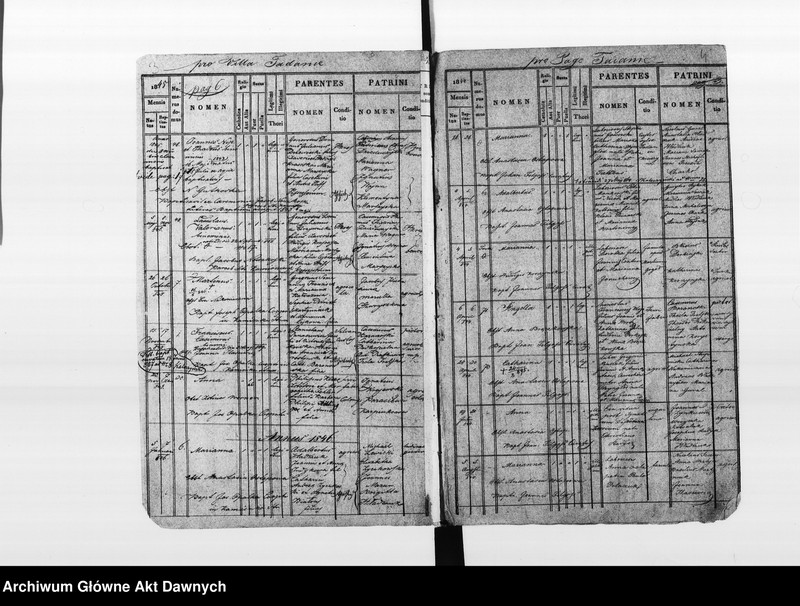 image.from.unit.number "Parafia: Tadanie. Dekanat: Gliniany. Księga metrykalna urodzeń 1845-1887, ślubów 1846-1893 i zgonów 1840-1899 dla wsi Tadanie. Tom XX."