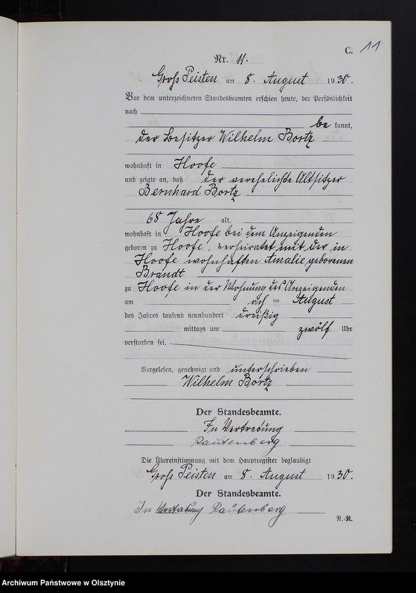 image.from.unit.number "Sterbe-Neben-Register Nr 1 - 18 [ Księga zgonów - wtóropis ]"