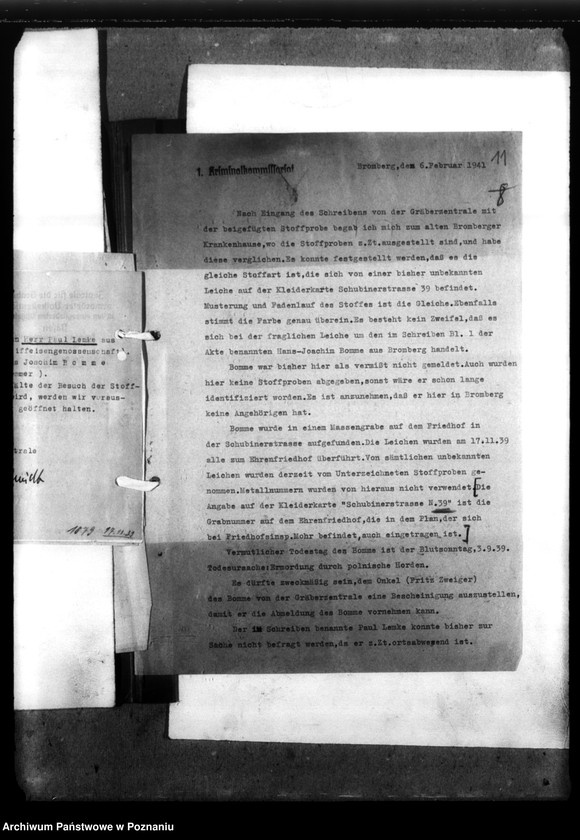 Obraz 15 z jednostki "Hans- Joachim Bomme - Bromberg (Bydgoszcz)"