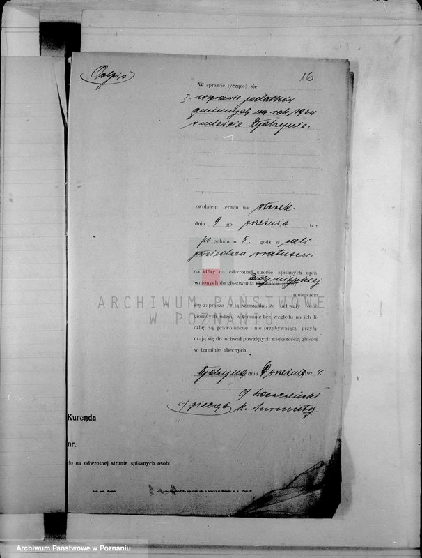 Obraz 20 z jednostki "Podatki Komunalne miasta Rydzyny"