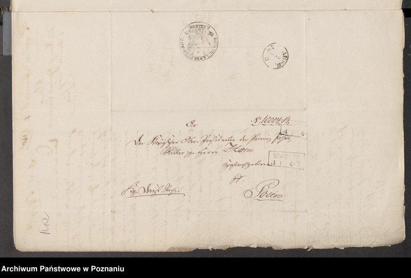 Obraz 19 z jednostki "Die von den Landräten der polnischen Grenzkreise über die öffentlichen Zustände zu erstattenden Wochenberichte."