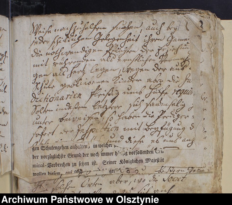 image.from.unit.number "Fernere Verordnungen, Cicularia und Correspondencen in der Schulsachen"