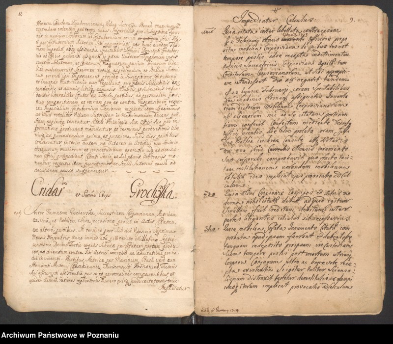 Obraz 7 z jednostki "Acta consularia spectabilis officii consularis civitatis Posnaniae."